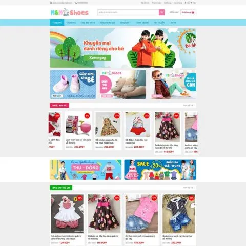 Theme wordpress baby shop 2