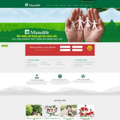 Theme wordpress công ty bảo hiểm 2