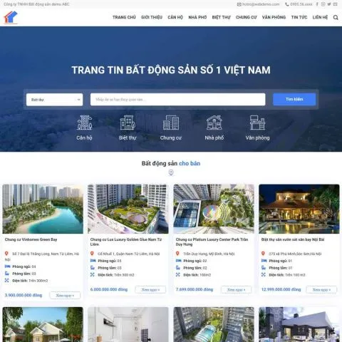 Theme WordPress bất động sản 39