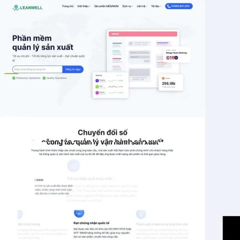 Theme WordPress Phần Mềm Chuyển Đổi Số