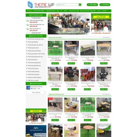 Theme wordpress bán đồ cũ