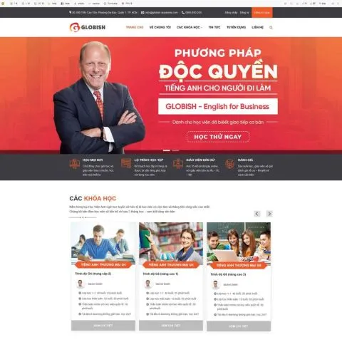 Theme wordpress giáo dục edu 9