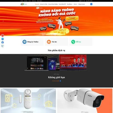 Theme wordpress lắp mạng fpt 1