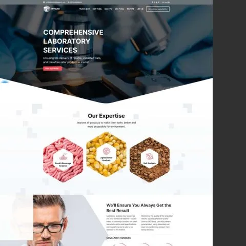 Theme wordpress giới thiệu công ty 1