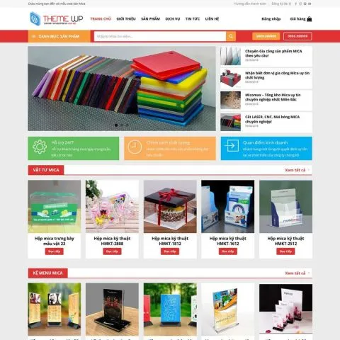 Theme wordpress shop mica