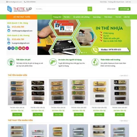 Theme wordpress shop mica 2