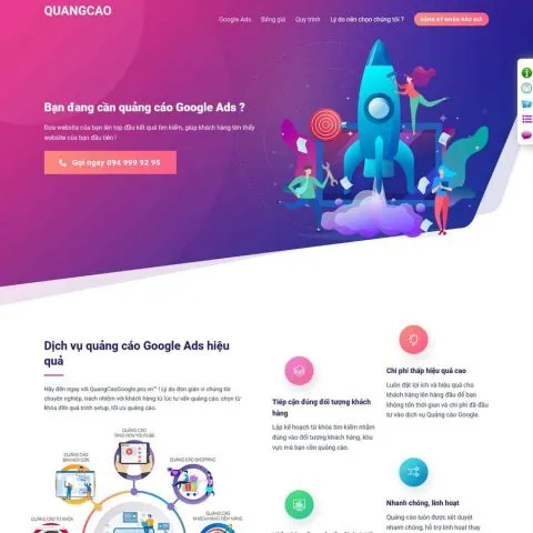 Theme wordpress công ty quảng cáo maketing