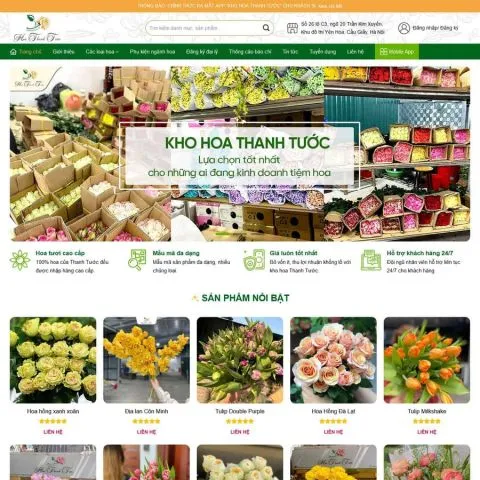 Theme wordpress shop hoa 5