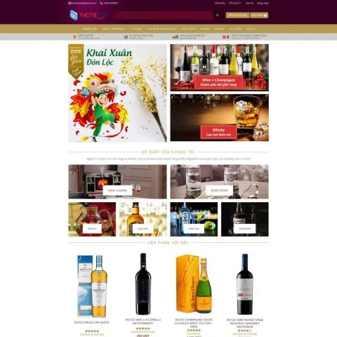 Theme wordpress shop rượu