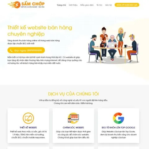 Theme wordpress công ty thiết kế web 7