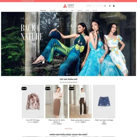 Theme wordpress shop thời trang