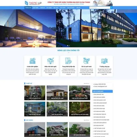 Theme wordpress công ty xây dựng 02